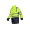 Hi-vis rain jacket 3073 Winseler flame retardant anti-static  yellow/navy size S